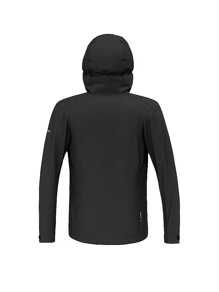 SALEWA | Herren Wanderjacke Puez Aqua 4 2.5L Powertex Hoodie | Nero