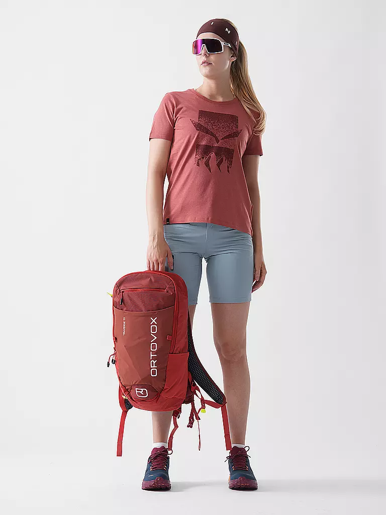 SALEWA | Maglietta funzionale da donna Eagle 3 Cime | Corallo