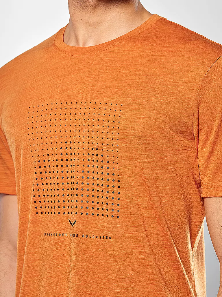SALEWA | Maglietta funzionale da uomo Eagle Dotted Merino |