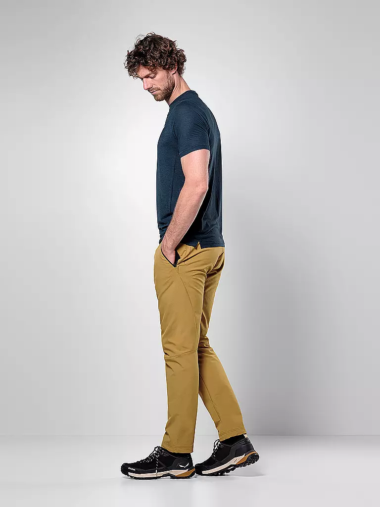 SALEWA | Maglietta funzionale da uomo Uomo Baselayer e T-shirt T-shirt Puez Melange Dry'Ton | Blu scuro