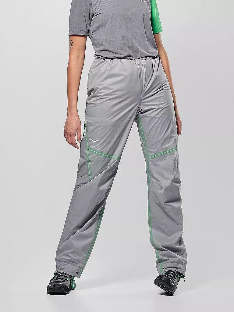 SALEWA | Pantaloni da trekking da donna NXT PXT 3L | Grigio chiaro