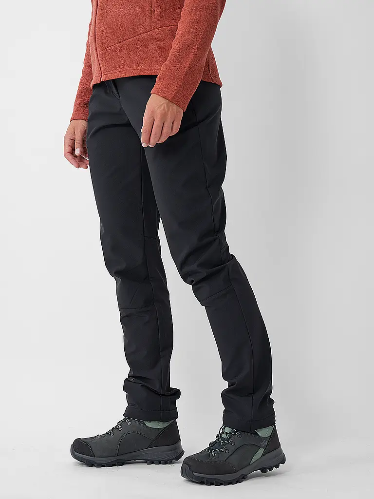 SALEWA | Pantaloni da trekking da donna Puez Dolomitic 2 Durastretch lunghi | Nero