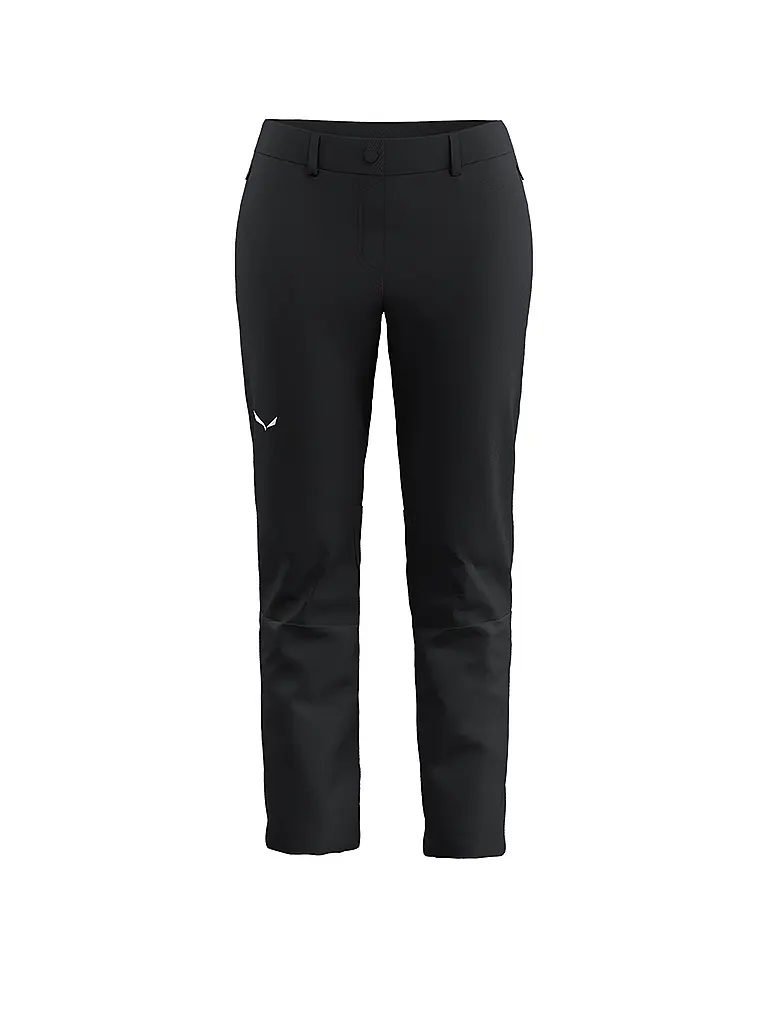 SALEWA | Pantaloni da trekking da donna Puez Dolomitic 2 Durastretch Regular | Nero