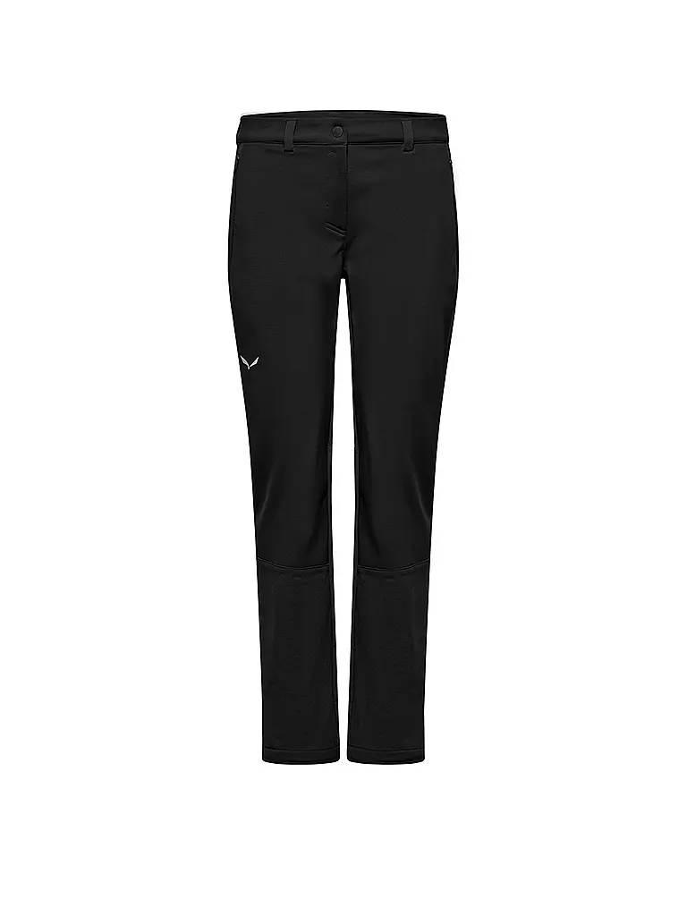 SALEWA | Pantaloni da trekking da donna Puez Dolomitic 2 Durastretch Regular | Nero