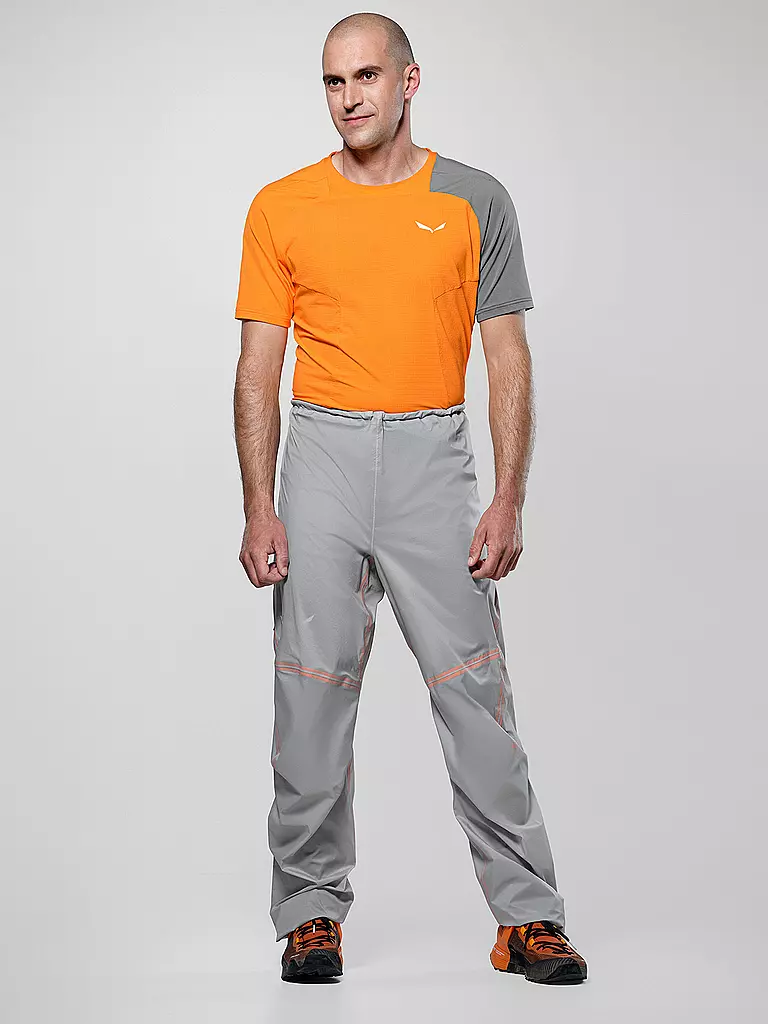 SALEWA | Pantaloni da trekking da uomo NXT PTX 3L | Grigio chiaro