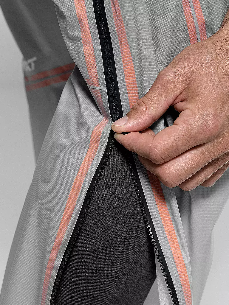 SALEWA | Pantaloni da trekking da uomo NXT PTX 3L | Grigio chiaro