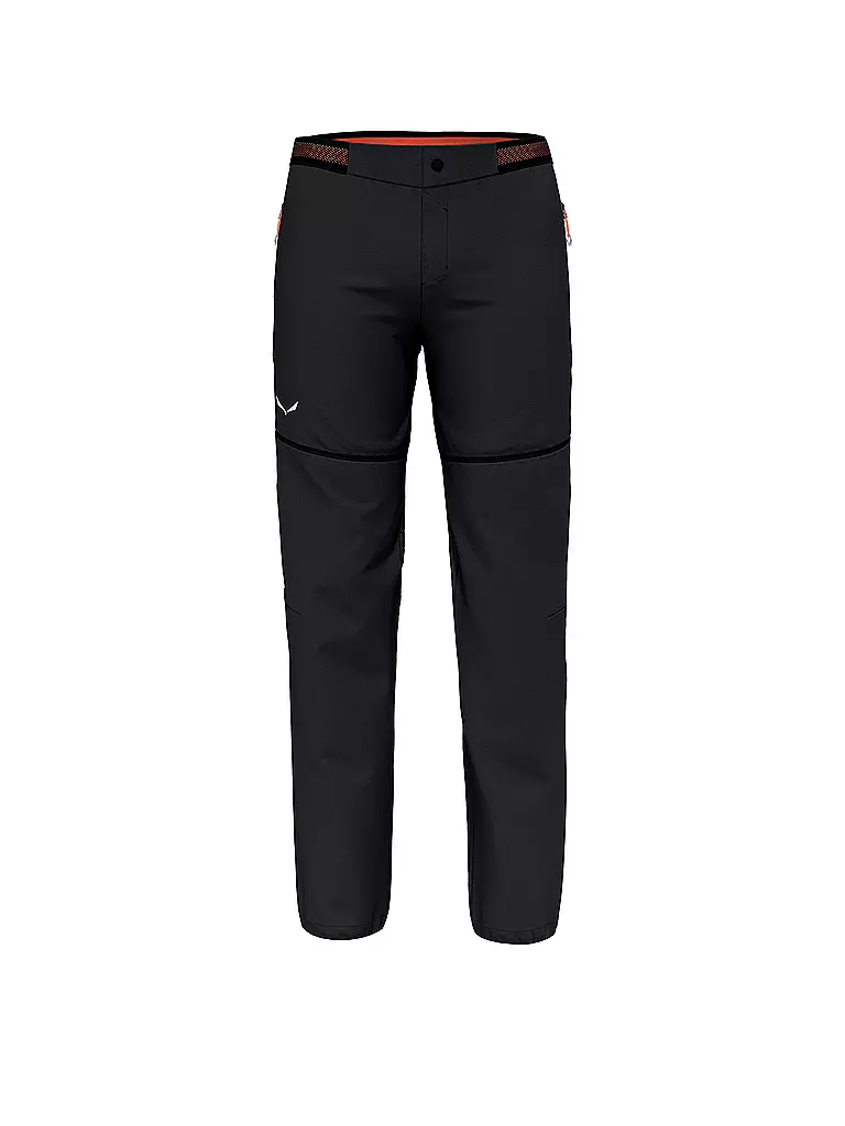 SALEWA | Pantaloni da trekking da uomo Pedroc 2 Durastretch 2 in 1 ZipOff | Nero
