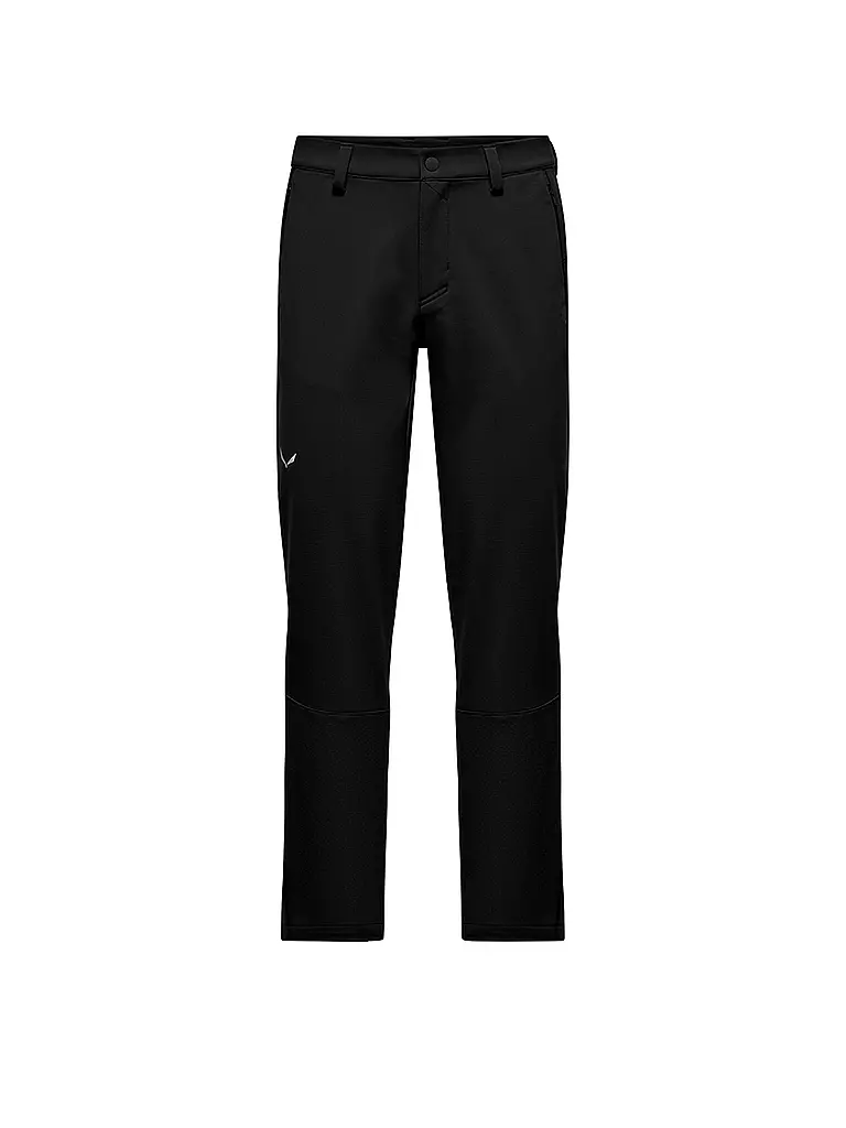 SALEWA | Pantaloni da trekking da uomo Puez Dolomia 2 Durastretch Regular | Nero