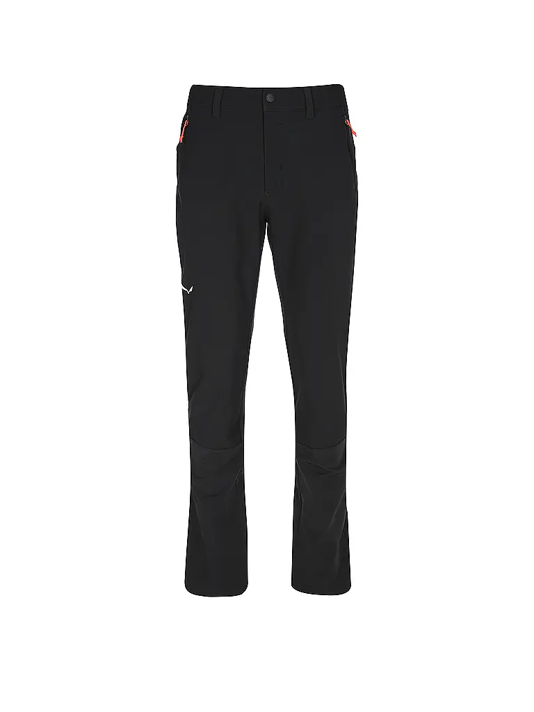 SALEWA | Pantaloni da trekking da uomo Puez Dolomitic 2 Durastretch lunghi | Nero