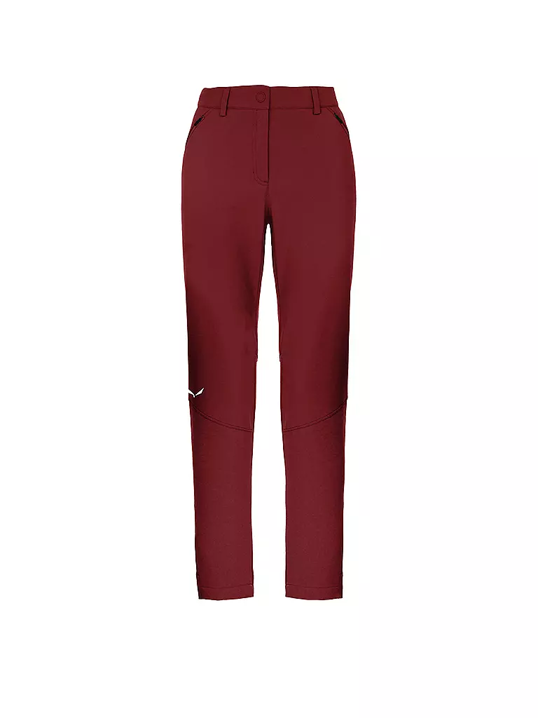 SALEWA | Pantaloni da trekking Dolomia da donna | Rosso scuro