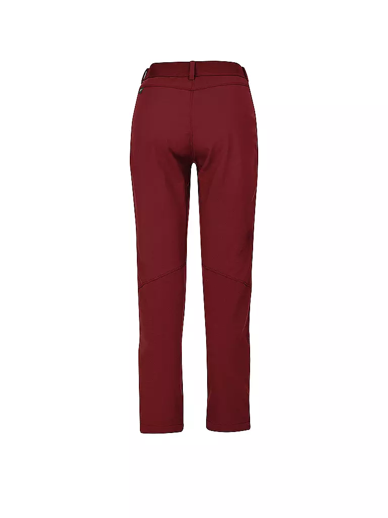 SALEWA | Pantaloni da trekking Dolomia da donna | Rosso scuro