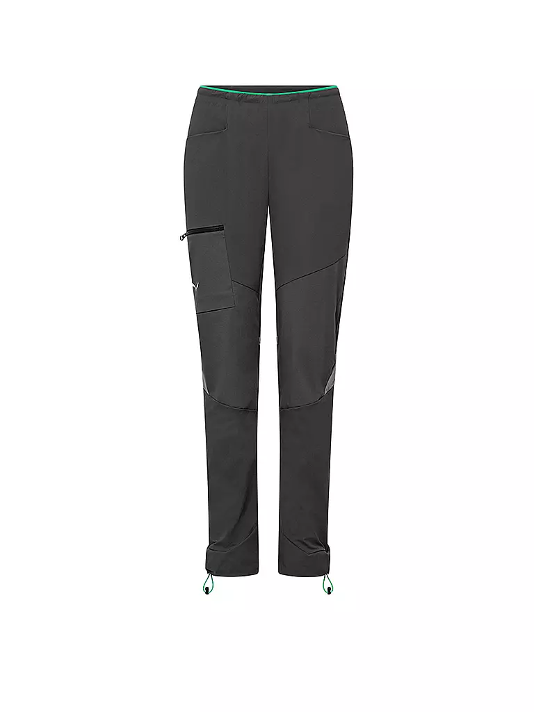 SALEWA | Pantaloni da trekking softshell da donna NXT Durastretch | Nero