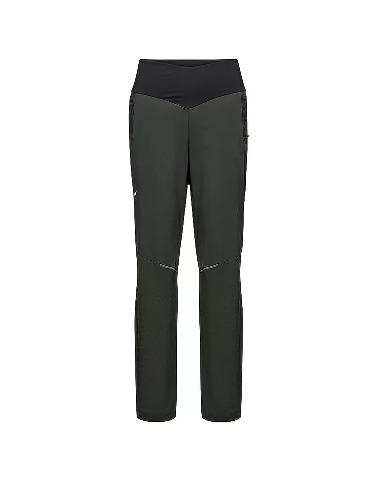 SALEWA | Pantaloni da trekking softshell da donna Pedroc DST | Oliva