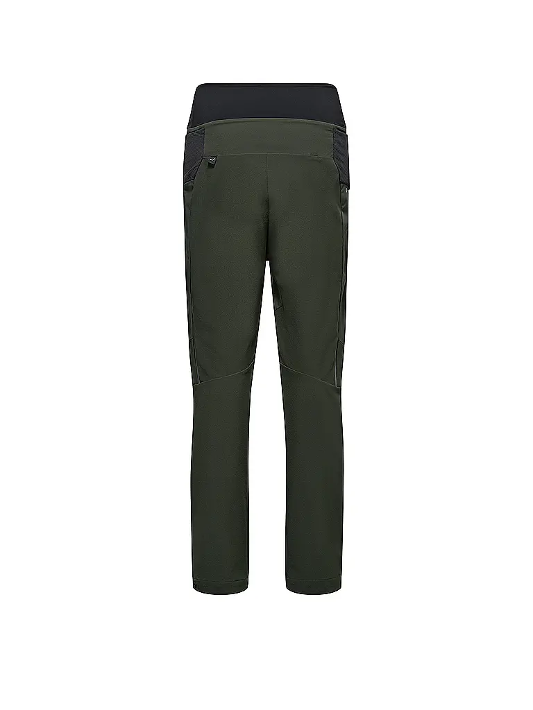 SALEWA | Pantaloni da trekking softshell da donna Pedroc DST | Oliva