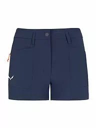 SALEWA | Short da donna Puez Cargo Durastretch | Blu scuro