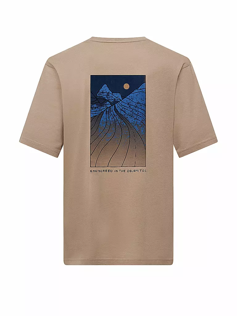 SALEWA | T-shirt funzionale da uomo Eagle Sunset Loose | Beige