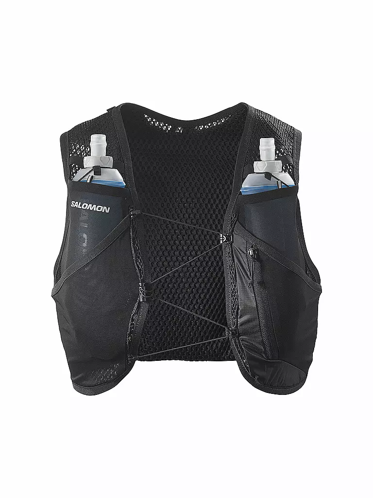 SALOMON | Gilet da idratazione Active Skin 4 Set | Nero