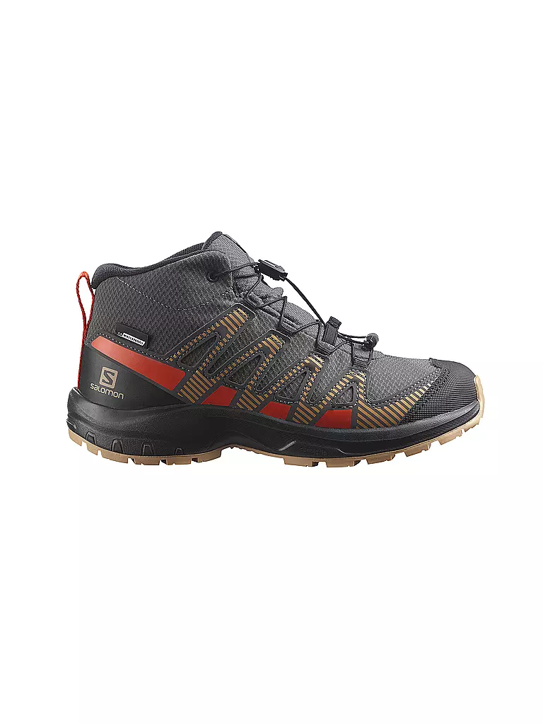 SALOMON | Kinder Wanderschuhe XA Pro V8 Mid CSWP | Grigio