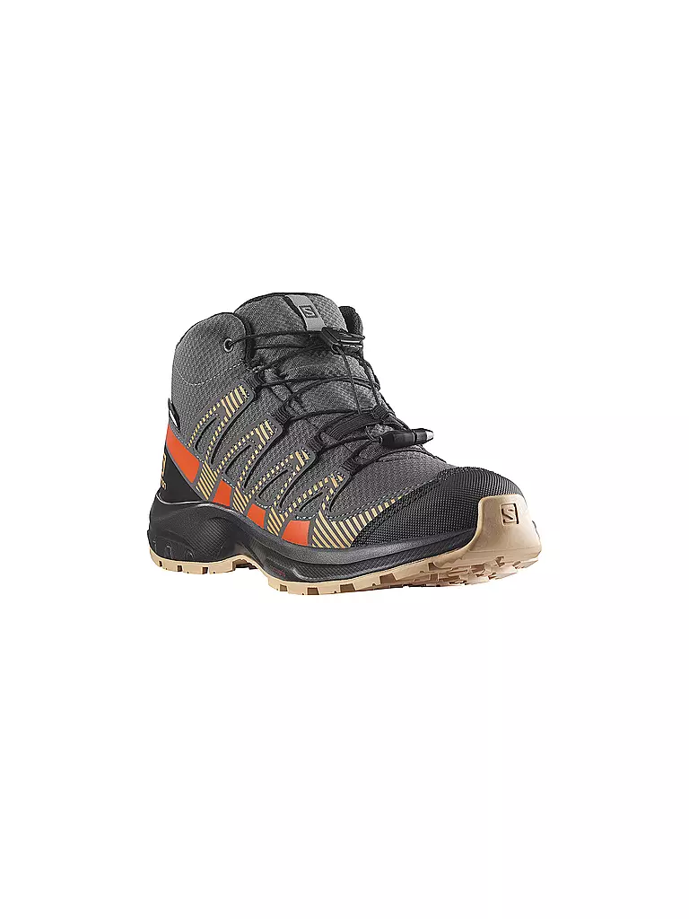 SALOMON | Kinder Wanderschuhe XA Pro V8 Mid CSWP | Grigio