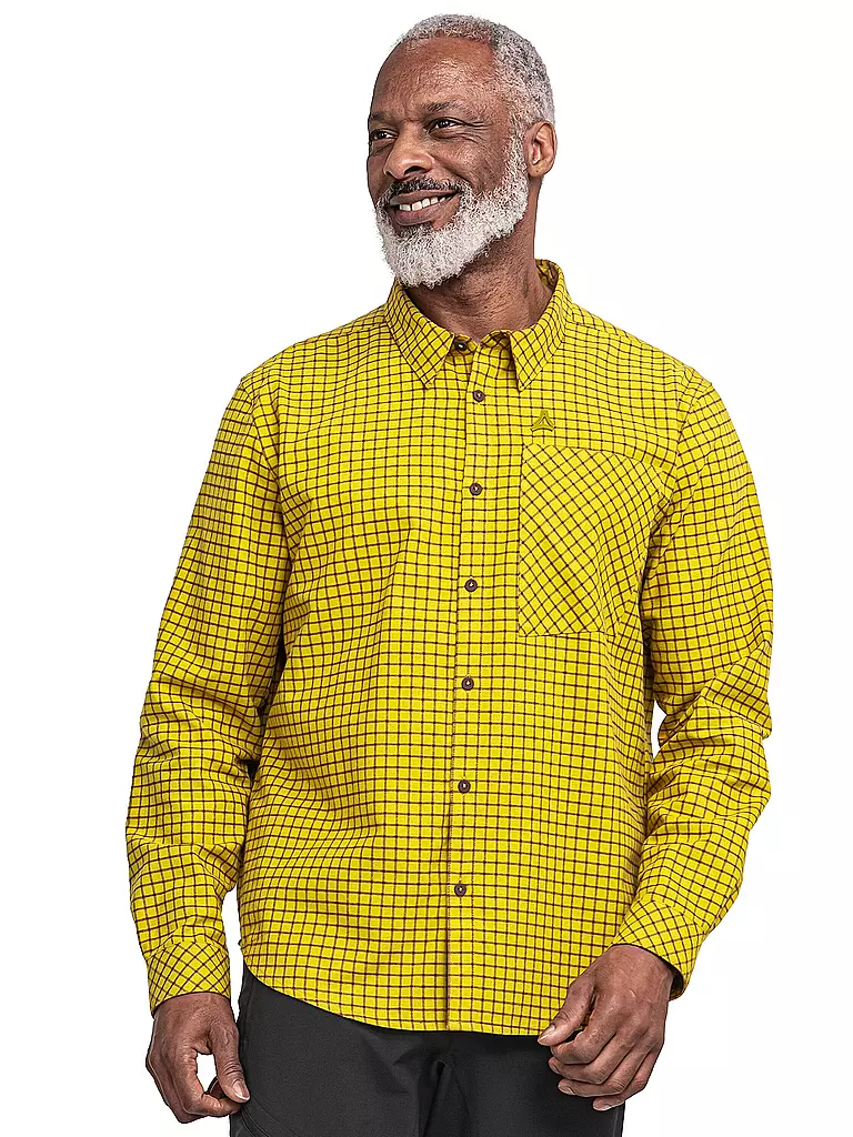 SCHÖFFEL | Camicia da uomo Boyoma | Oro