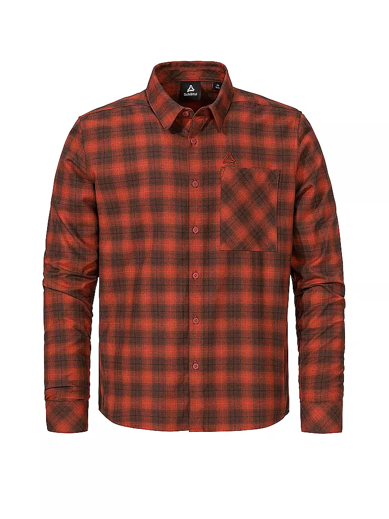 SCHÖFFEL | Camicia da uomo Kleion | Rosso