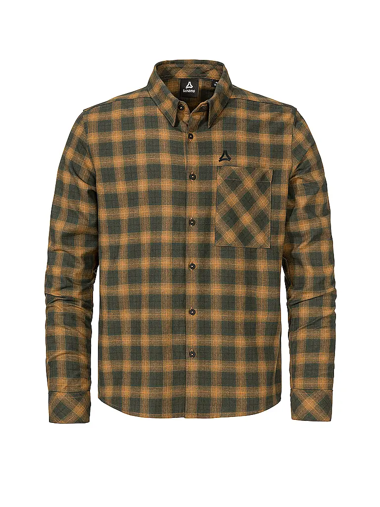SCHÖFFEL | Camicia da uomo Kleion | Senape