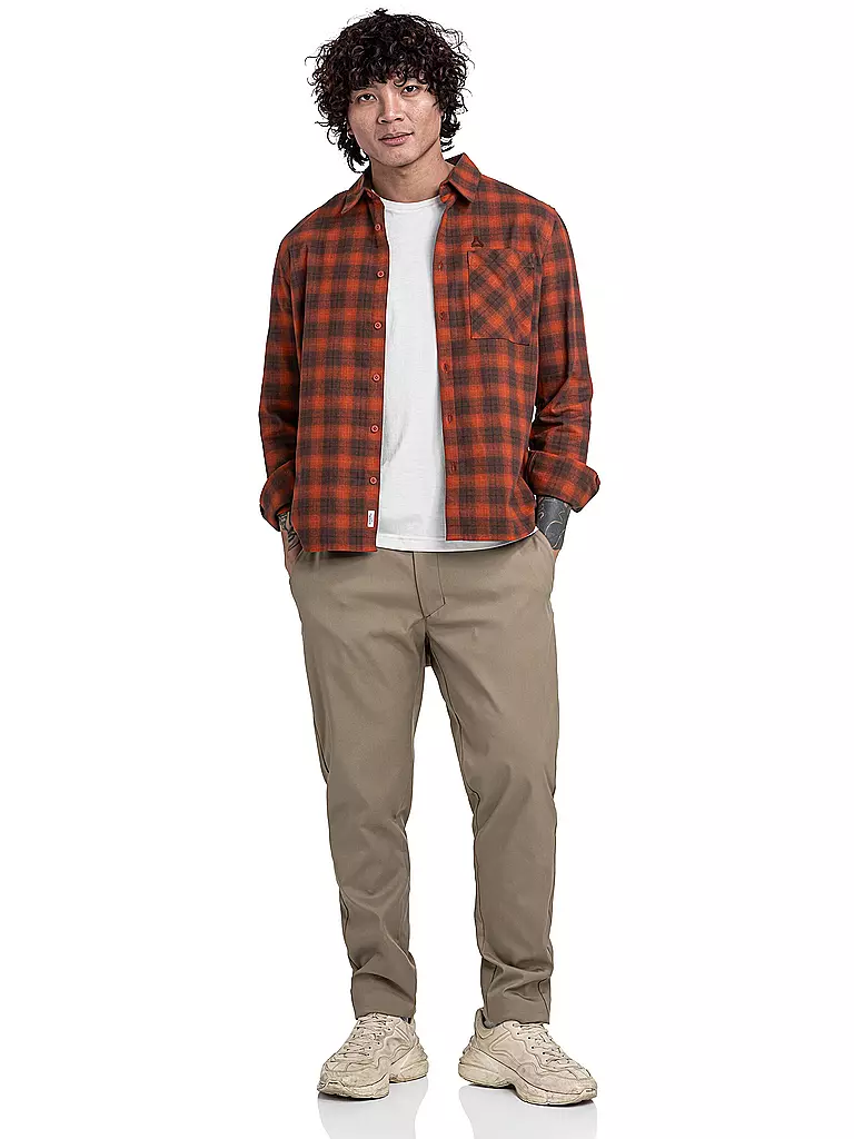 SCHÖFFEL | Camicia da uomo Kleion | Rosso