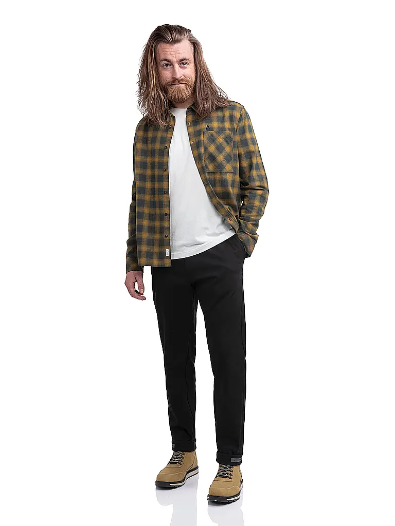 SCHÖFFEL | Camicia da uomo Kleion | Senape