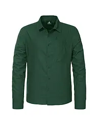 SCHÖFFEL | Camicia da uomo Style Kleion | Verde scuro