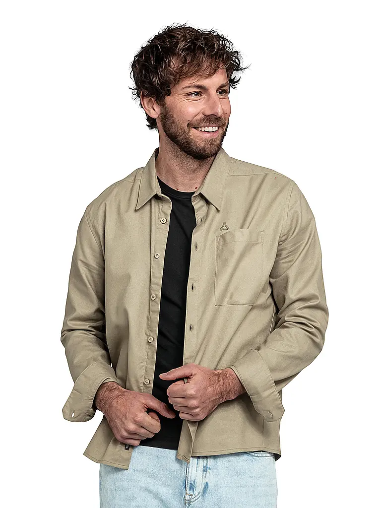 SCHÖFFEL | Camicia da uomo Style Kleion | Cammello