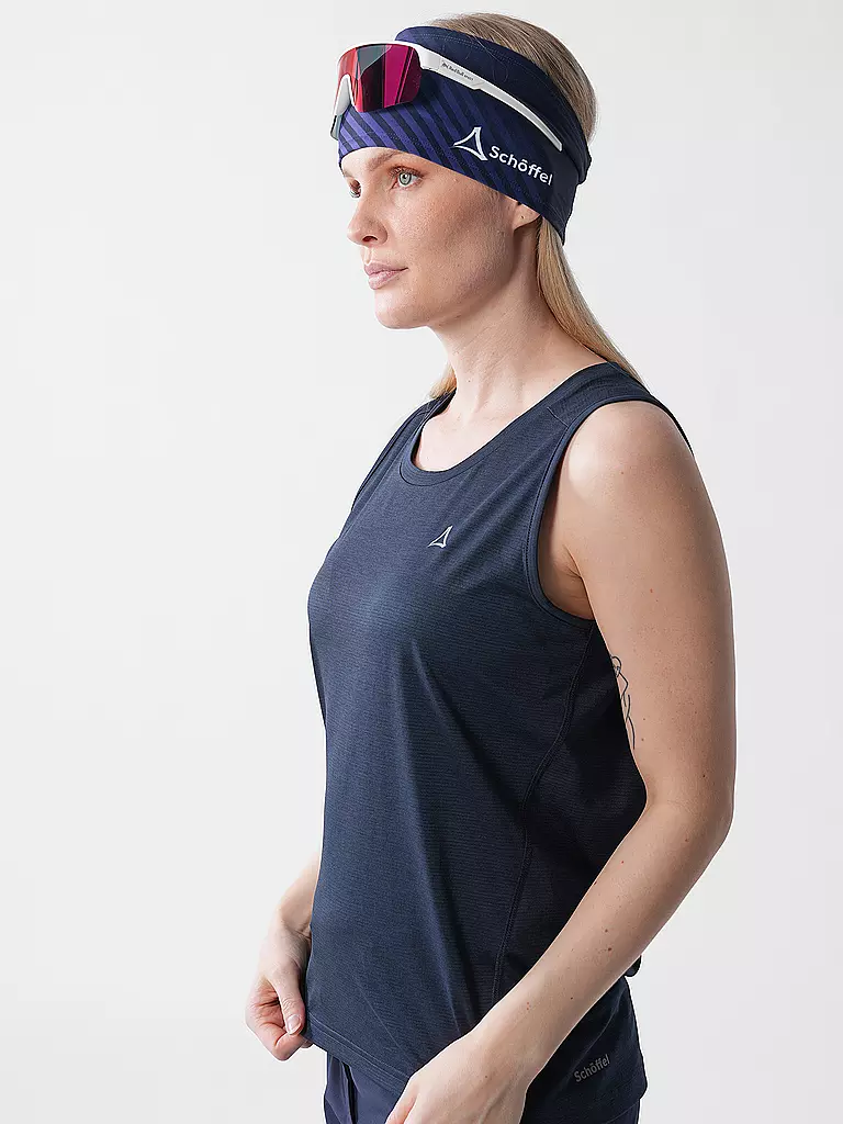 SCHÖFFEL | Canotta funzionale da donna Circ Tauron | Blu scuro