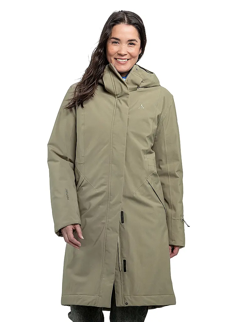 SCHÖFFEL | Cappotto invernale da donna Style Gregale con cappuccio |