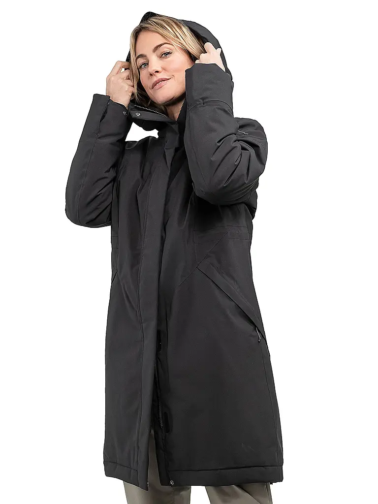 SCHÖFFEL | Cappotto invernale da donna Style Gregale con cappuccio |