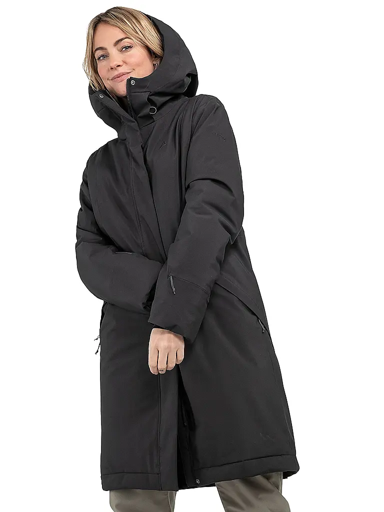 SCHÖFFEL | Cappotto invernale da donna Style Gregale con cappuccio |
