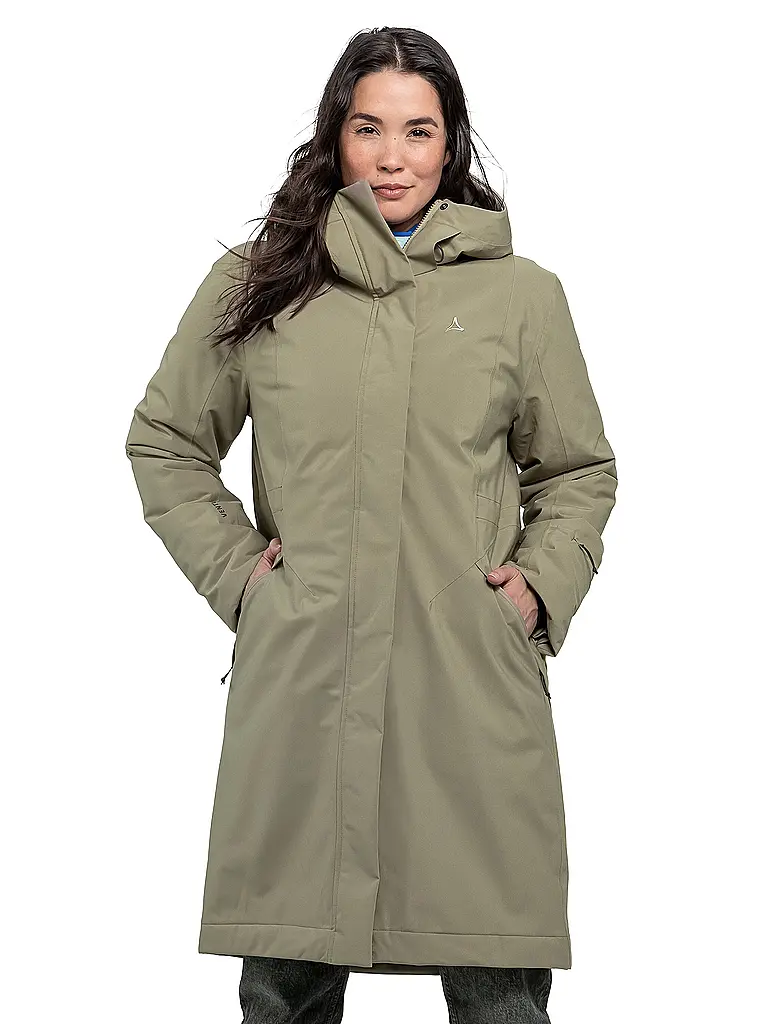 SCHÖFFEL | Cappotto invernale da donna Style Gregale con cappuccio |