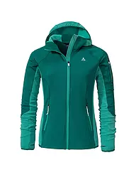 SCHÖFFEL | Damen Fleecejacke Lodron L Hoodie | Verde scuro