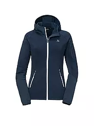 SCHÖFFEL | Damen Fleecejacke Lodron L Hoodie | Blu scuro