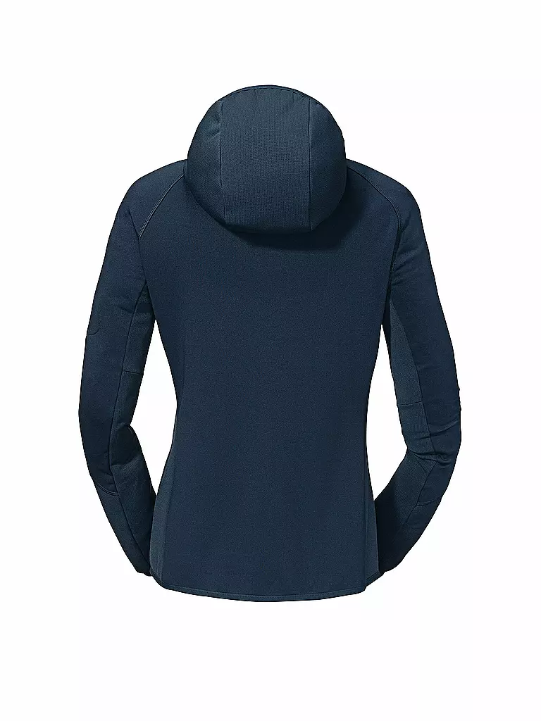 SCHÖFFEL | Damen Fleecejacke Lodron L Hoodie | Blu scuro