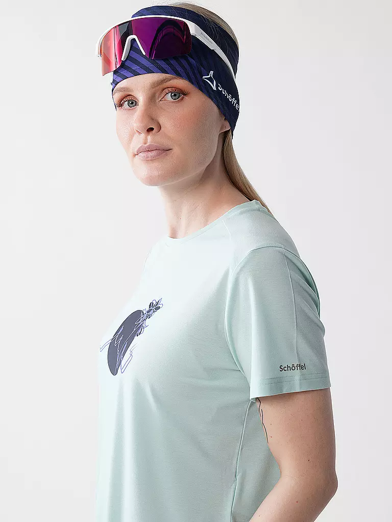 SCHÖFFEL | Damen Funktionsshirt Haberspitz L | Verde chiaro