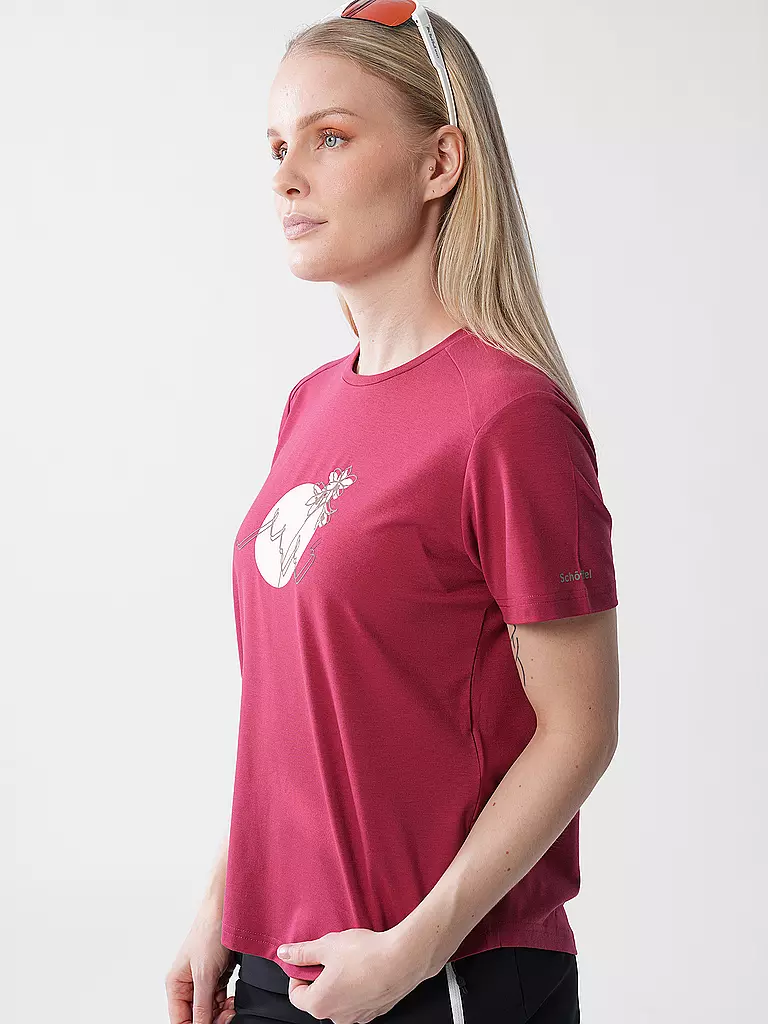 SCHÖFFEL | Damen Funktionsshirt Haberspitz L | Rosso scuro