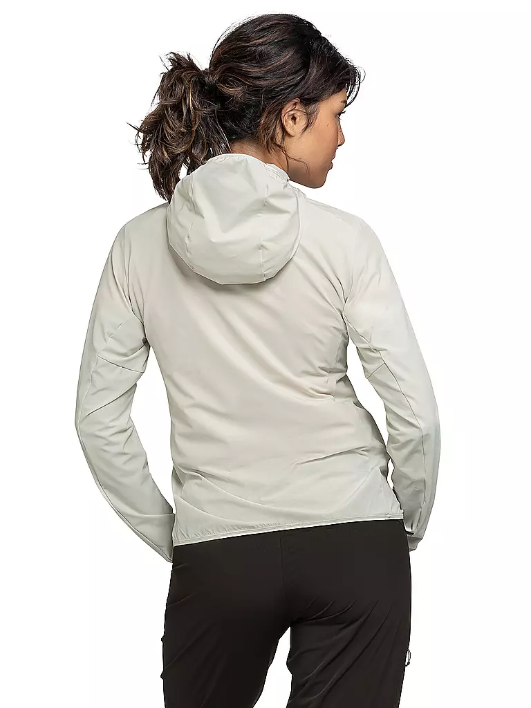 SCHÖFFEL | Damen Hybridjacke Style Blaueis Hoodie | Crema