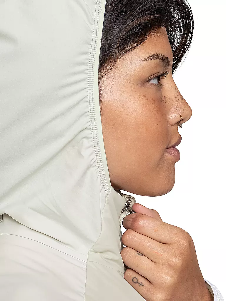 SCHÖFFEL | Damen Hybridjacke Style Blaueis Hoodie | Crema