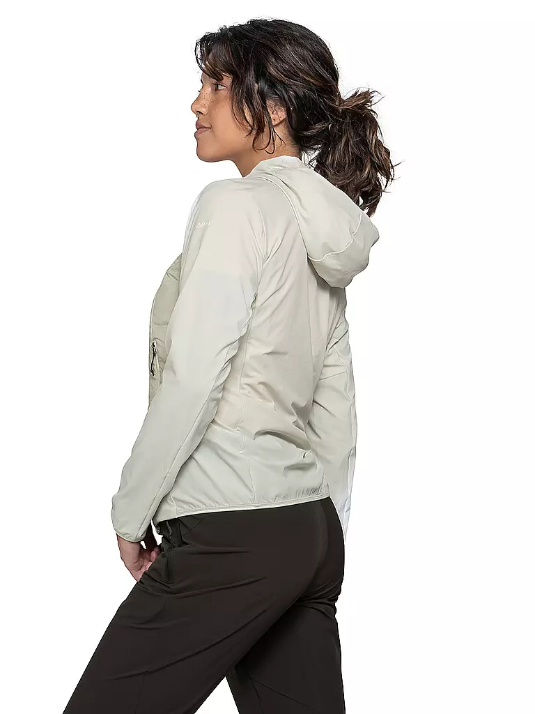 SCHÖFFEL | Damen Hybridjacke Style Blaueis Hoodie | Crema