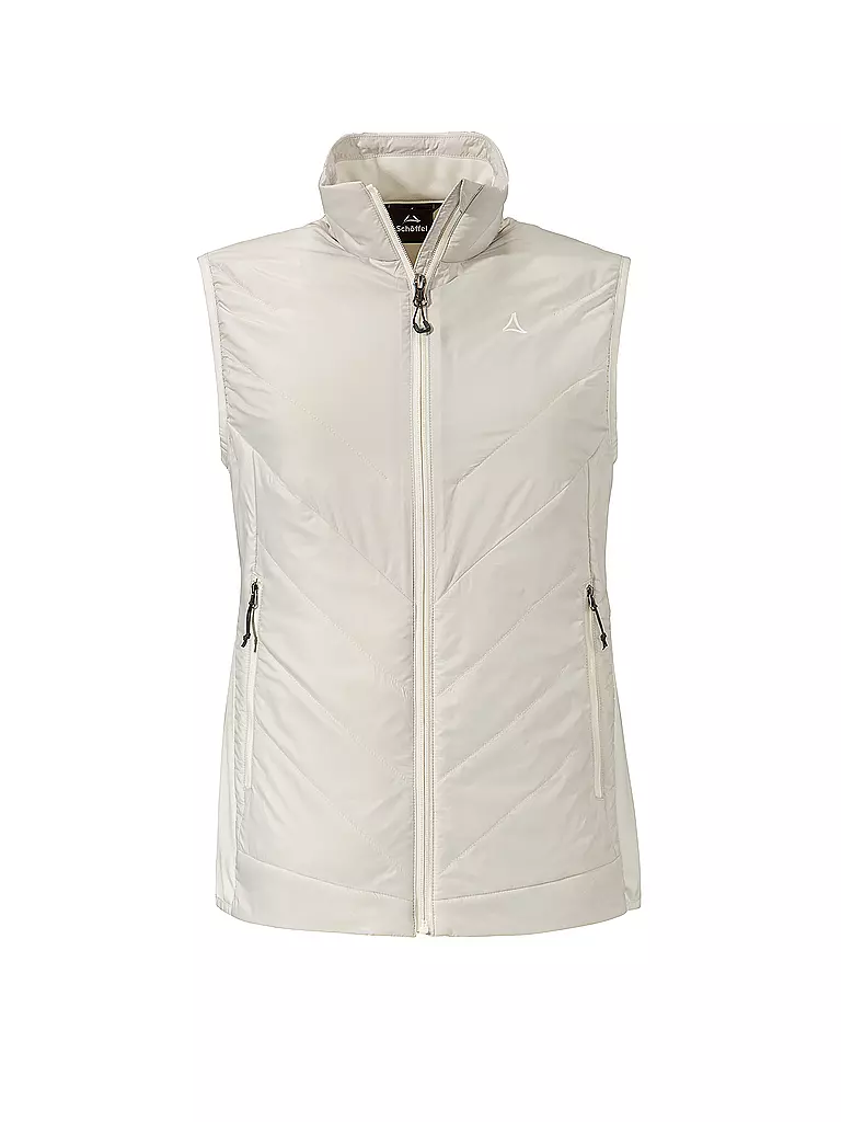SCHÖFFEL | Damen Hybridweste Cascata | Bianco