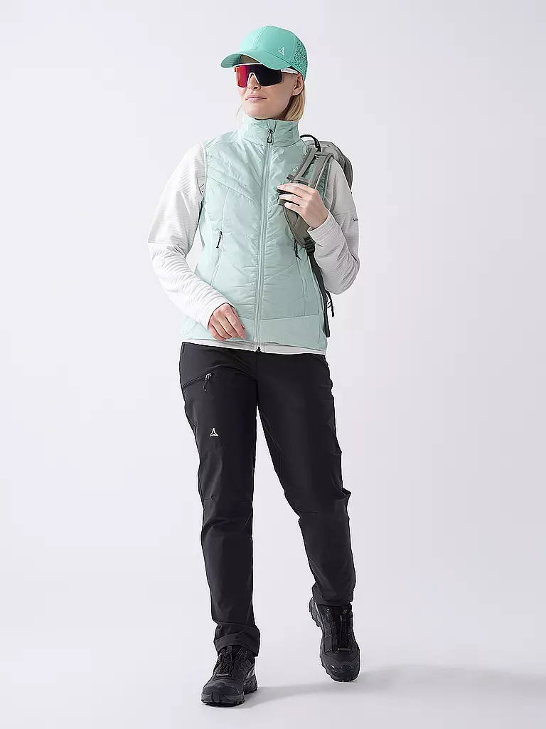 SCHÖFFEL | Damen Hybridweste Style Blaueis | Menta