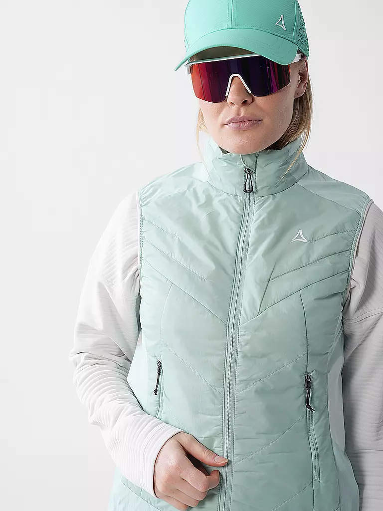 SCHÖFFEL | Damen Hybridweste Style Blaueis | Menta