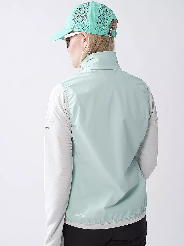 SCHÖFFEL | Damen Hybridweste Style Blaueis | Menta