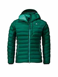 SCHÖFFEL | Damen Isojacke Silvretta Down Hoodie | Verde scuro