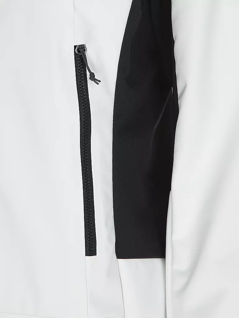 SCHÖFFEL | Damen Softshelljacke Blaueis Hoodie | Bianco