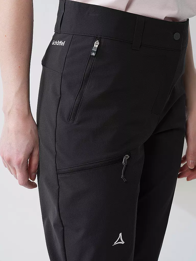 SCHÖFFEL | Damen Wanderhose Blaueis | Nero
